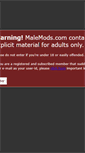 Mobile Screenshot of malebodymods.com